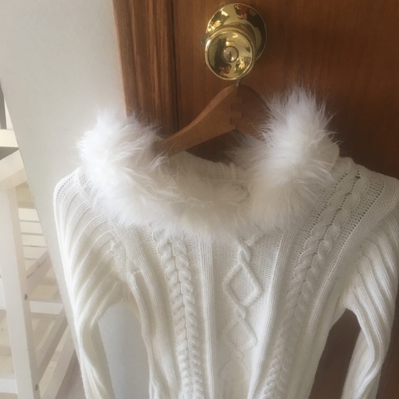 Energie Sweaters - Energie  Hooded Sweater with fur, NWOT